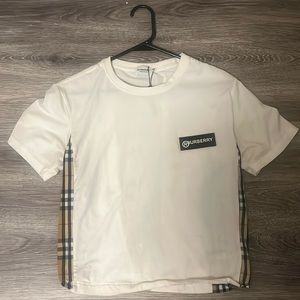 burberry small kids shirts